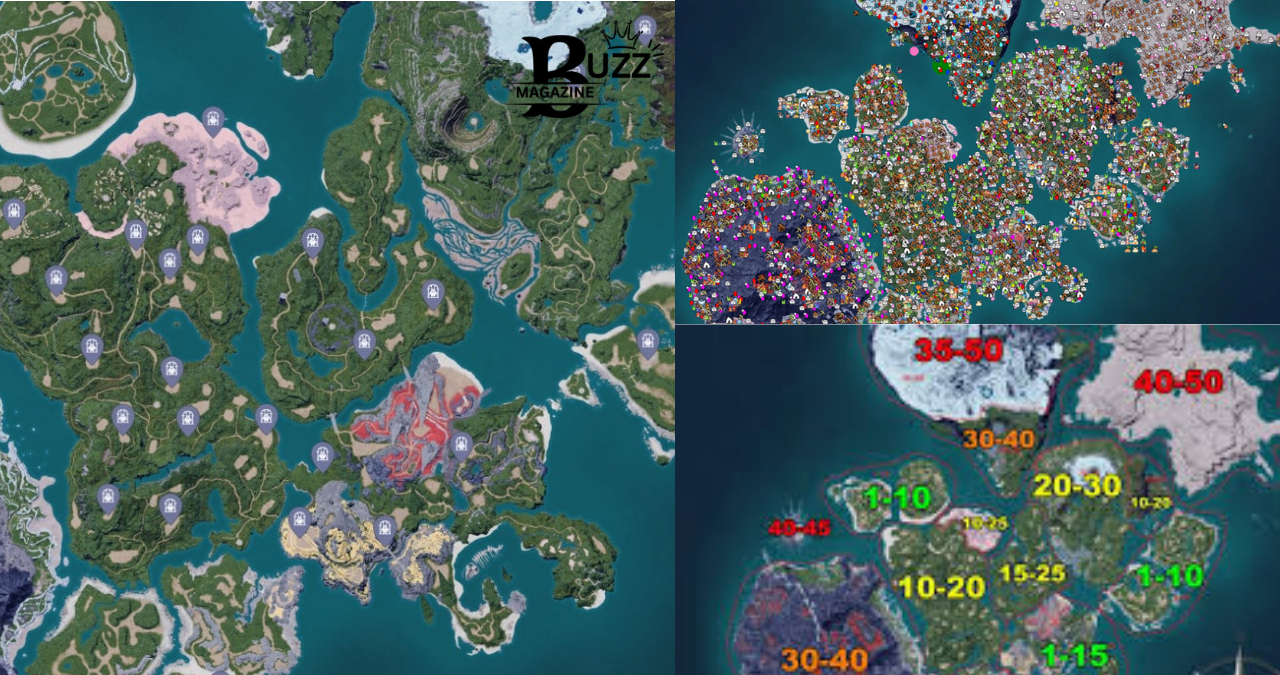 palworld interaktive karte