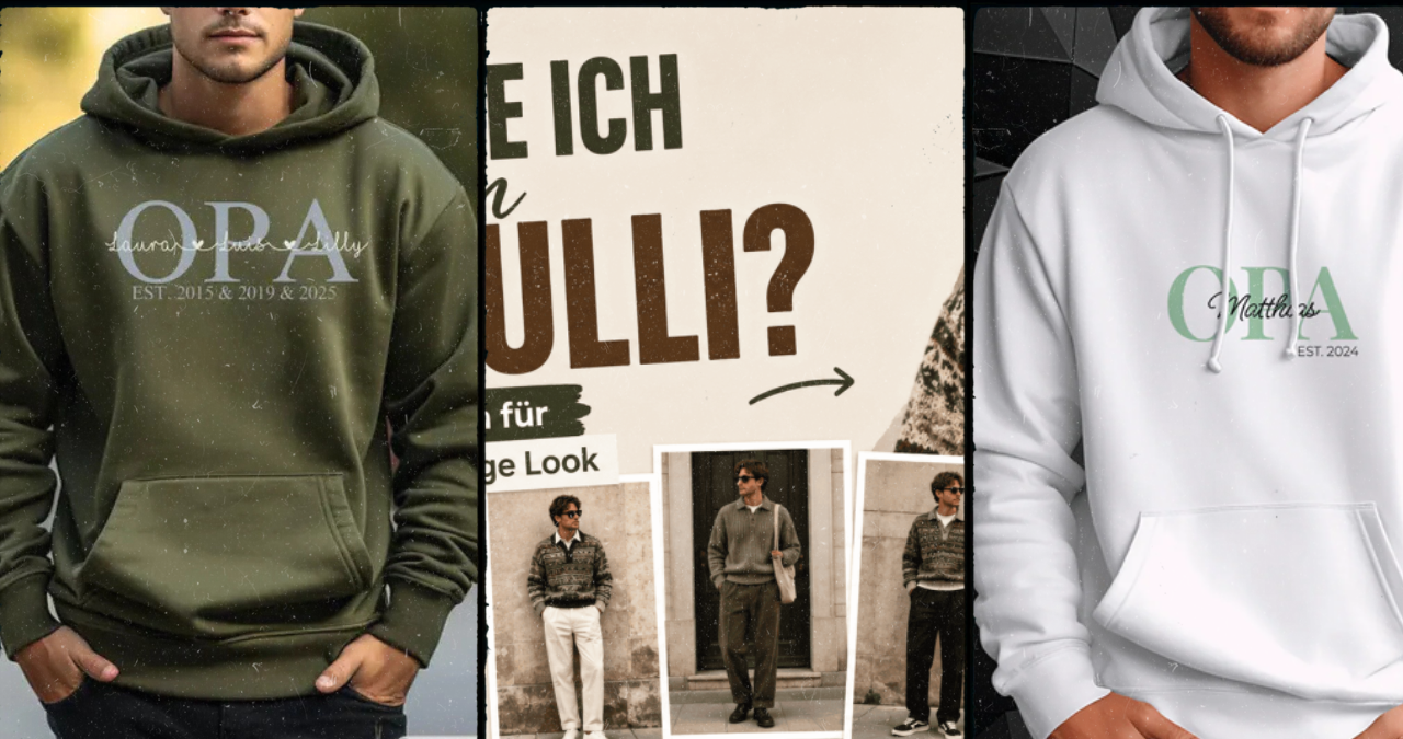 wie style ich diesen opa pulli